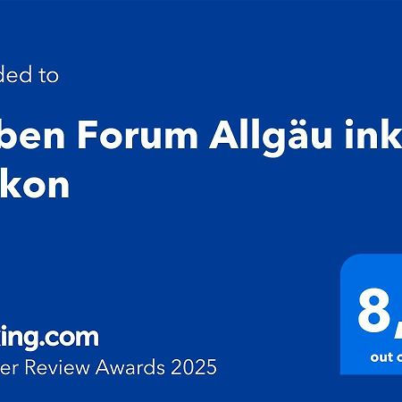 Neben Forum Allgaeu Inkl. Balkon Kempten Exteriör bild